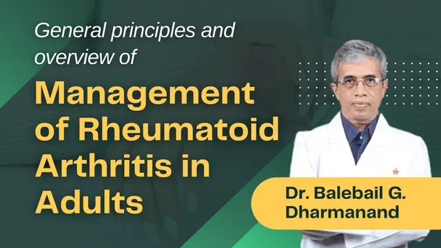 General principles and overview of Management of Rheumatoid Arthritis ...