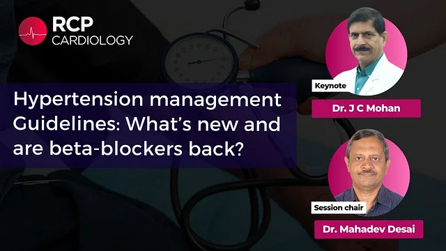 Hypertension management Guidelines: What’s new and are beta-blockers back?