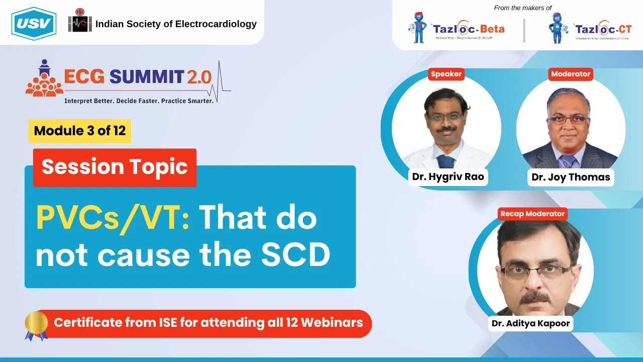 PVCs/VT : That do not cause the SCD