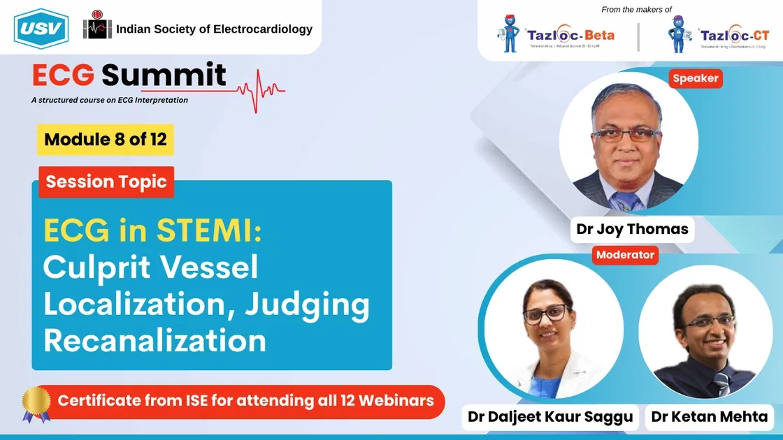 ECG in STEMI: Culprit Vessel Localization, Judging Recanalization