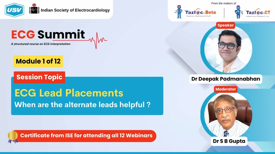ECG Lead Placements: When are the alternate leads helpful?