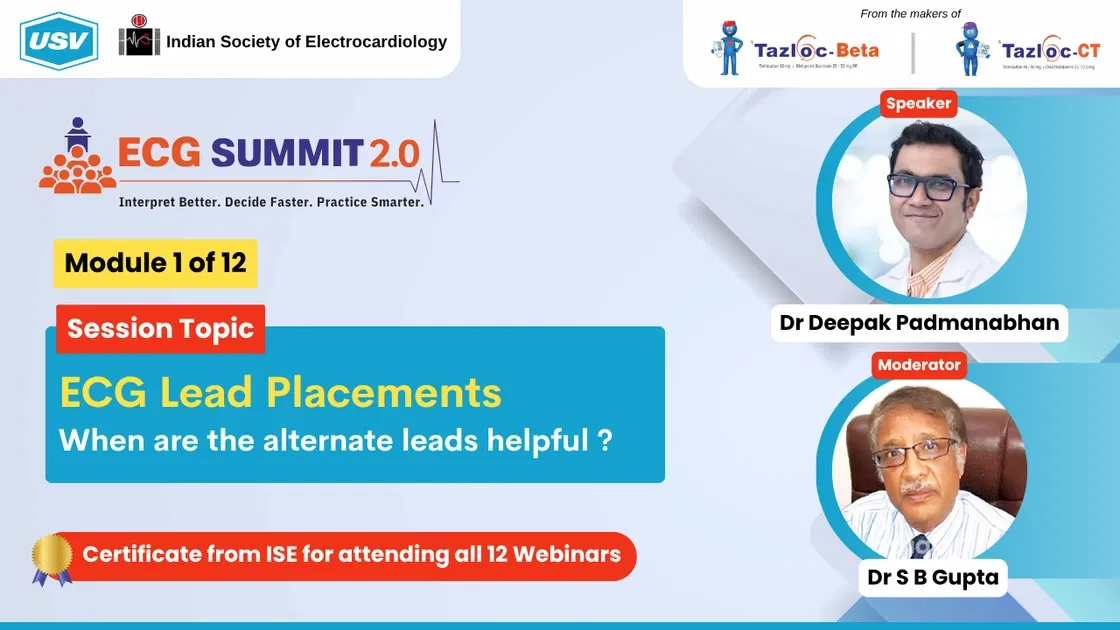 ECG Lead Placements: When are the alternate leads helpful?