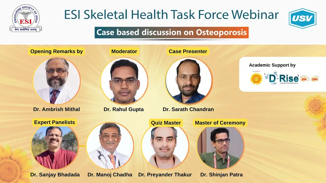 ESI Skeletal Health Task Force Webinar: Case based discussion on Osteoporosis