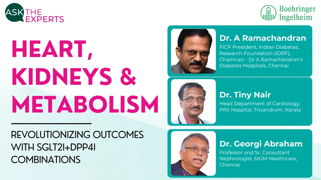 Heart, Kidneys & Metabolism – Revolutionizing outcomes with SGLT2i+DPP4i combinations