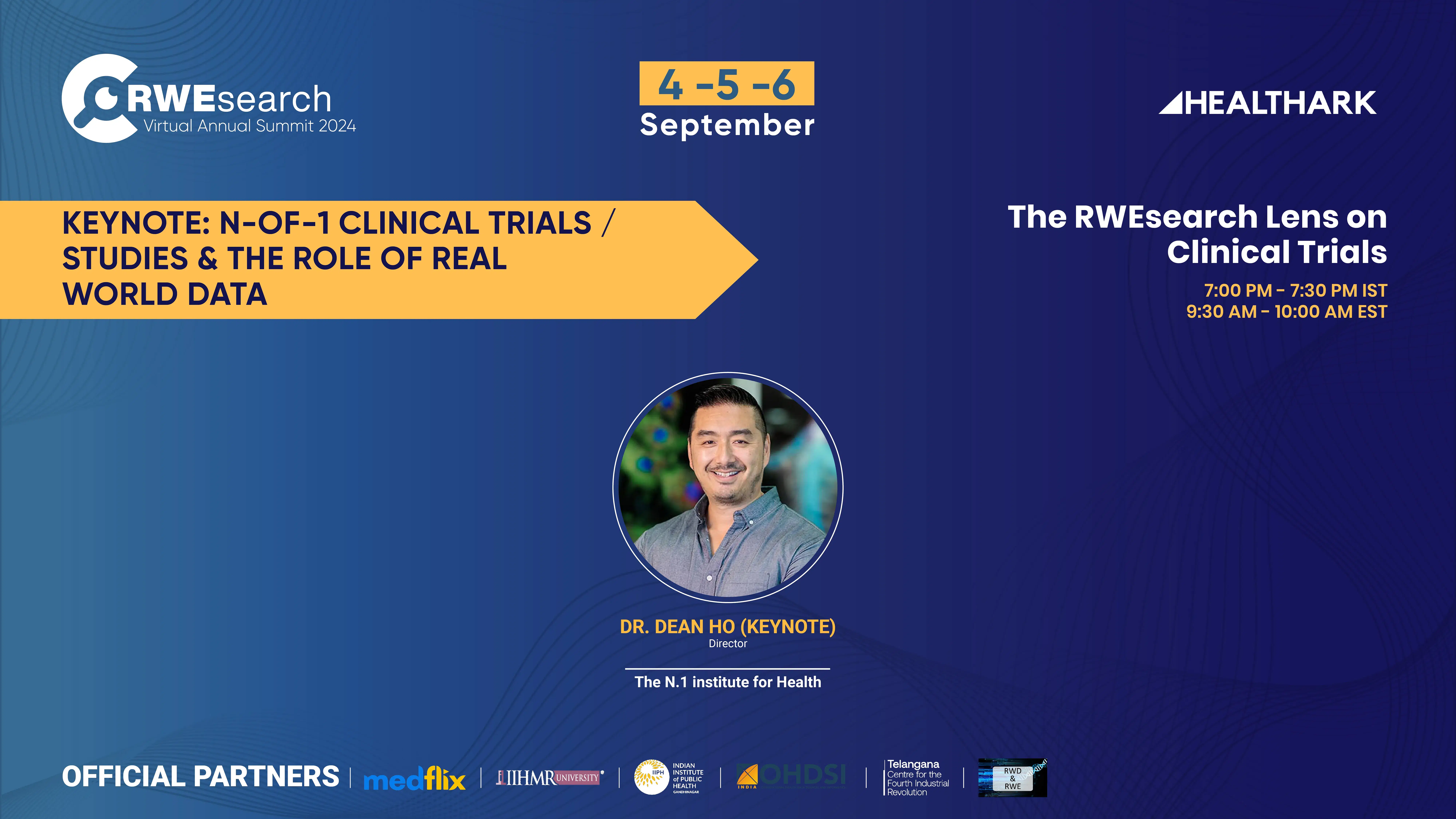 N-of-1 Clinical Trials / Studies and the Role of Real World Data