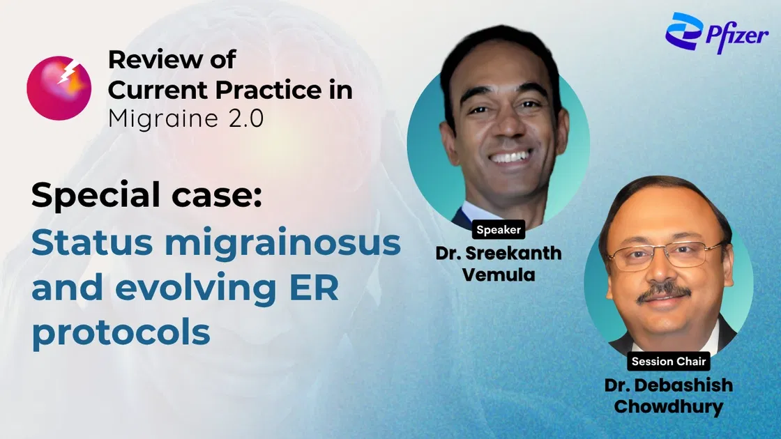 Special case: Status migrainosus and evolving ER protocols