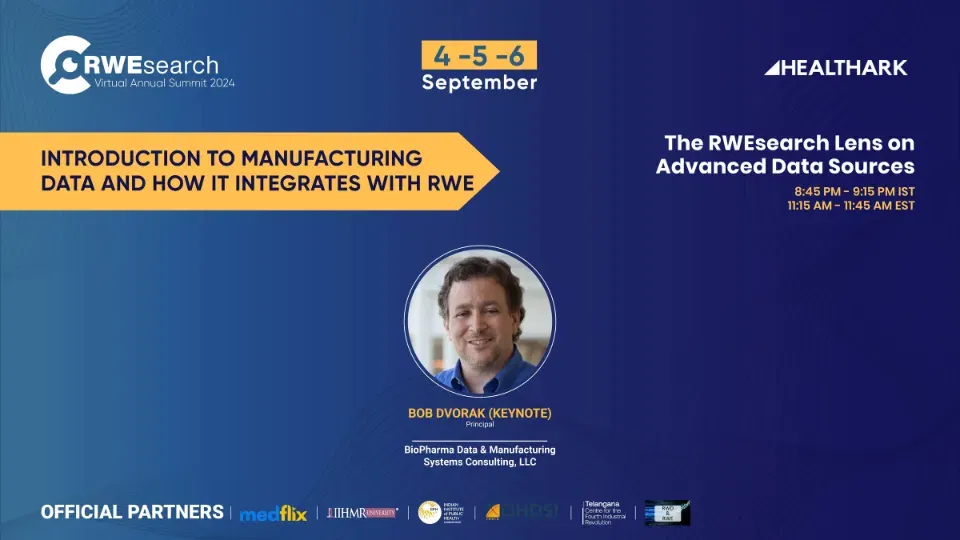 Introduction to manufacturing data and how it integrates with RWE