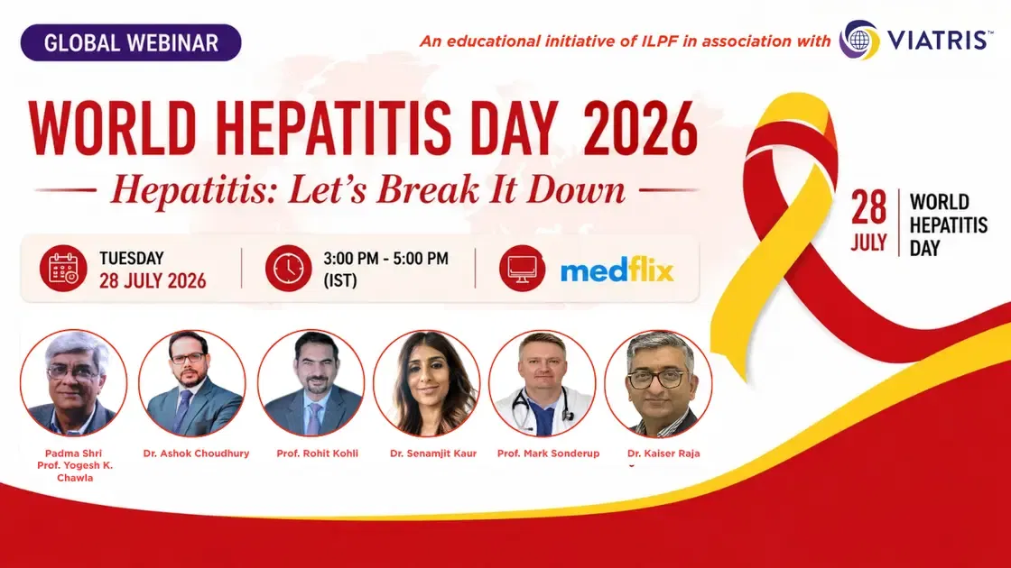 Global Webinar - World Hepatitis Day 2026 "Hepatitis: Let's Break It Down"